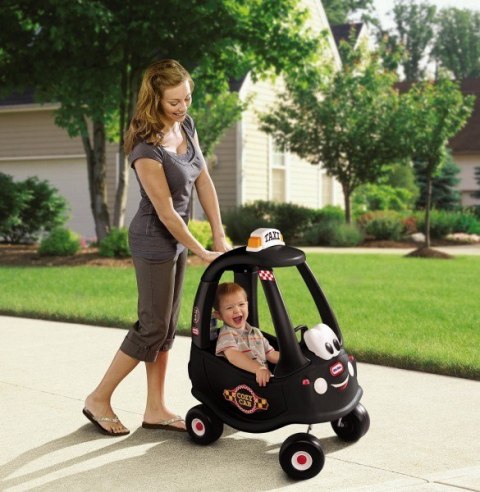 Jeździk samochód cozy coupe czarna taxi Jeździk samochód cozy coupe czarna taxi