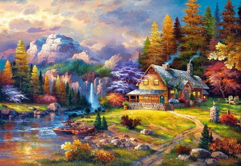 Puzzle 1500 elementów górskie schronienie Puzzle 1500 elementów górskie schronienie