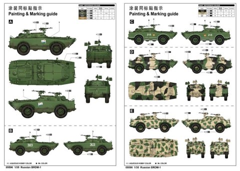 Model plastikowy russian brdm-1 Model plastikowy russian brdm-1