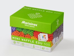 Klocki konstrukcyjne mini waffle edu 500 z kartami