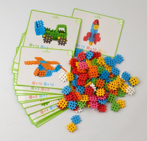 Klocki konstrukcyjne mini waffle edu 500 z kartami Klocki konstrukcyjne mini waffle edu 500 z kartami