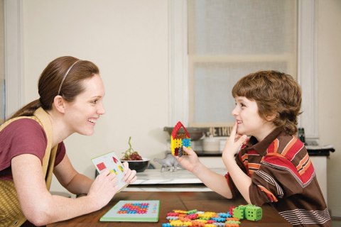 Klocki konstrukcyjne mini waffle edu 500 z kartami Klocki konstrukcyjne mini waffle edu 500 z kartami