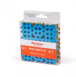 Klocki konstrukcyjne mini wafle mini podstawa 4 sztuki