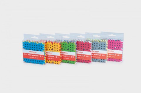 Klocki konstrukcyjne mini wafle mini podstawa 4 sztuki Klocki konstrukcyjne mini wafle mini podstawa 4 sztuki