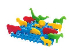 Klocki konstrukcyjne mini zoo