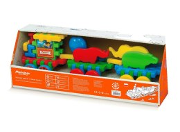 Klocki konstrukcyjne pociąg mario