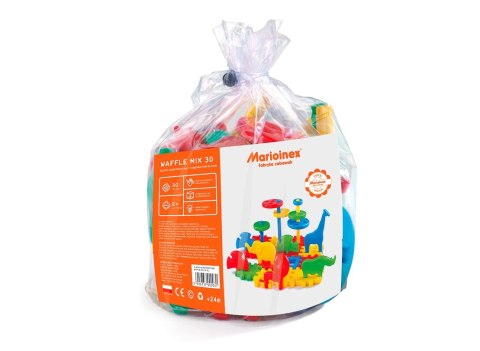 Klocki konstrukcyjne waffle mix 30 Klocki konstrukcyjne waffle mix 30