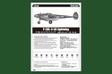 Model plastikowy p-38l-5-l0 lightning amerykański samolot bojowy