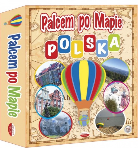 Gra palcem po mapie - polska Gra palcem po mapie - polska