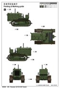 Model plastikowy chtz s-65 rosyjski ciągnik