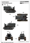 Model plastikowy chtz s-65 rosyjski ciągnik
