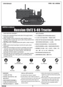 Model plastikowy chtz s-65 rosyjski ciągnik