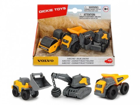 Pojazdy budowlane volvo 3-pak walec, wywrotka, koparka Pojazdy budowlane volvo 3-pak walec, wywrotka, koparka