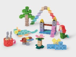 Klocki konstrukcyjne waffle mini pastel 300 elementów