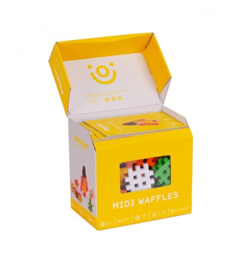 Klocki waffle midi 90 elementów Klocki waffle midi 90 elementów