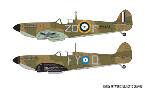 Model plastikowy supermarine spitfire mk.1a 1:48 Model plastikowy supermarine spitfire mk.1a 1:48