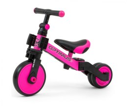 Rowerek 3w1 optimus pink