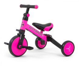 Rowerek 3w1 optimus pink