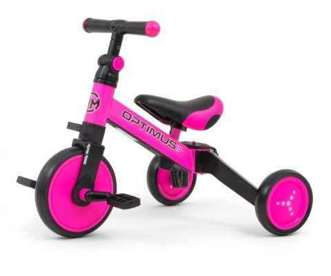 Rowerek 3w1 optimus pink Rowerek 3w1 optimus pink