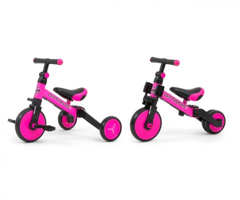 Rowerek 3w1 optimus pink Rowerek 3w1 optimus pink