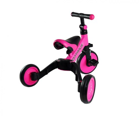 Rowerek 3w1 optimus pink Rowerek 3w1 optimus pink