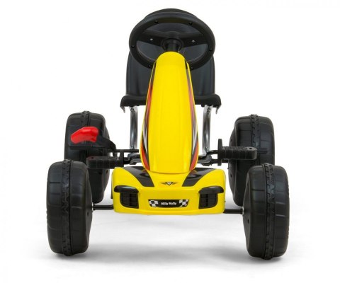 Gokart na pedały viper biało-czarny Gokart na pedały viper biało-czarny