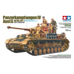 Model plastikowy niemiecki czołg panzerkampfwagen iv ausf.g sd.kfz.161/1