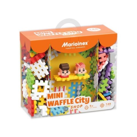 Klocki waffle mini - sklep 148 elementów Klocki waffle mini - sklep 148 elementów