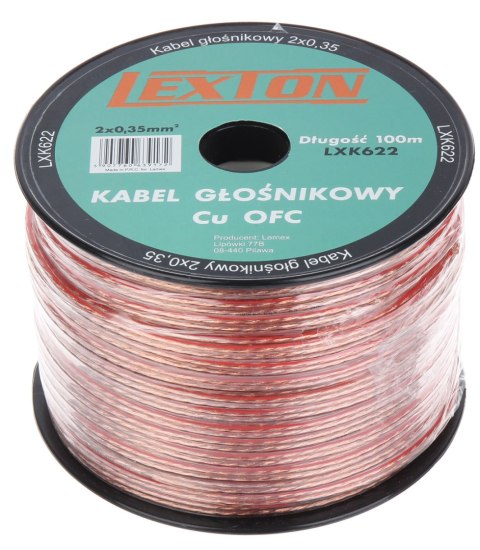 KABEL GŁOŚNIKOWY HI-FI/2X0.35 KABEL GŁOŚNIKOWY HI-FI/2X0.35