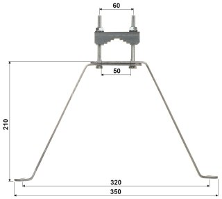 OBEJMA MUROWA OMP-50L22