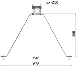 OBEJMA MUROWA OMP-50L40