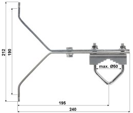 OBEJMA MUROWA OMY-50L19