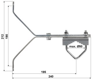 OBEJMA MUROWA OMY-50L19