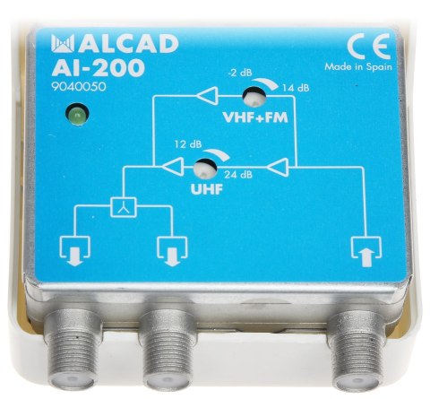 WZMACNIACZ ANTENOWY AI-200 ALCAD WZMACNIACZ ANTENOWY AI-200 ALCAD