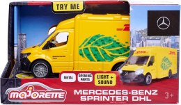 Pojazd majorette g.s. mercedes-benz dhl 12 cm