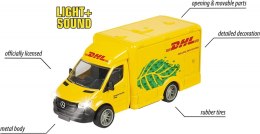 Pojazd majorette g.s. mercedes-benz dhl 12 cm