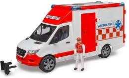 Pojazd mercedes-benz sprinter ambulans z figurką i modułem