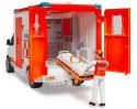 Pojazd mercedes-benz sprinter ambulans z figurką i modułem