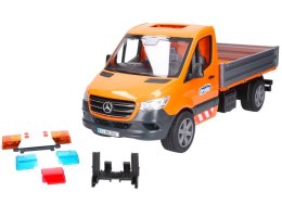 Pojazd mercedes-benz sprinter komunalny z figurką i akcesoriami