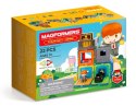 Zestaw klocków magnetycznych miasto - bank 22 elementy
