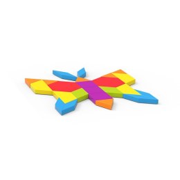 Gra układanka motyl tangram w puszce