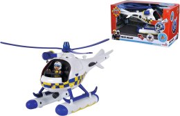 Helikopter policyjny strażak sam