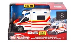 Pojazd majorette grand mercedes ambulans 12,5 cm
