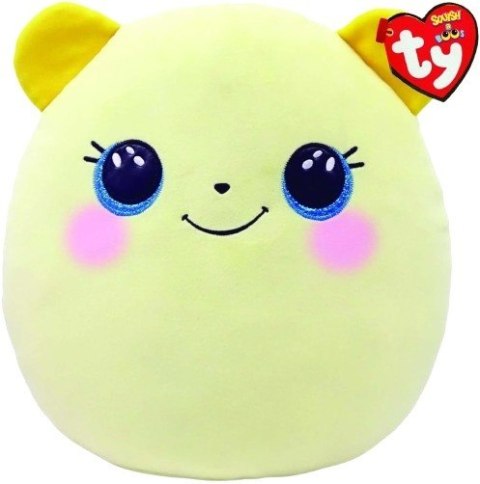 Maskotka ty poduszka miś buttercup żółty 22 cm