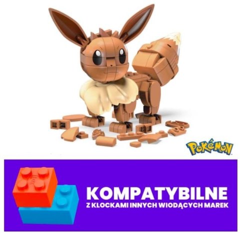 Klocki Średni pokemon eevee Klocki Średni pokemon eevee