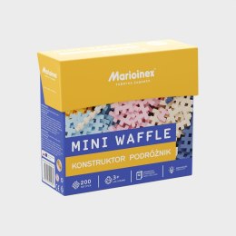 Klocki mini waffle - podróżnik 200 elementów