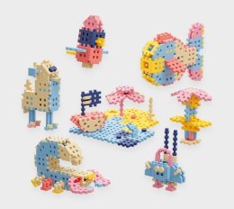 Klocki mini waffle - podróżnik 200 elementów