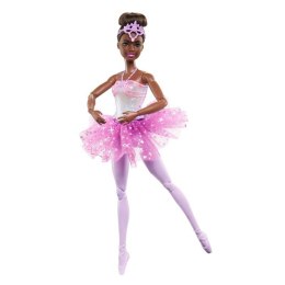 Lalka barbie dreamtopia baletnica magiczne światełka brunetka
