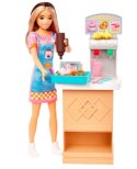 Lalka barbie skipper pierwsza praca bar z przekąskami