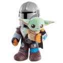 Pluszaki z funkcją star wars klan dwóch grogu i mandalorianin